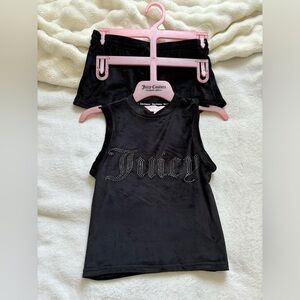 NWOT pack of 2 juicy couture shirt and shorts